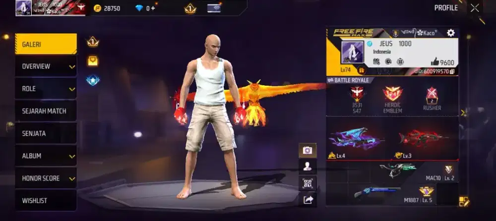 JUAL BELI AKUN FF AMAN DAN NYAMAN