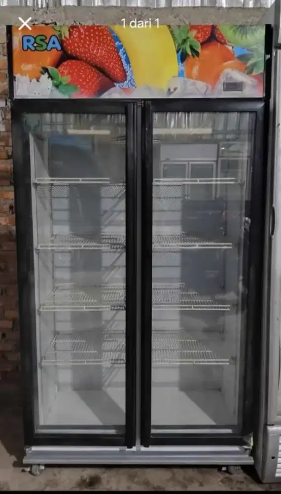 Showcase 2 pintu RSA