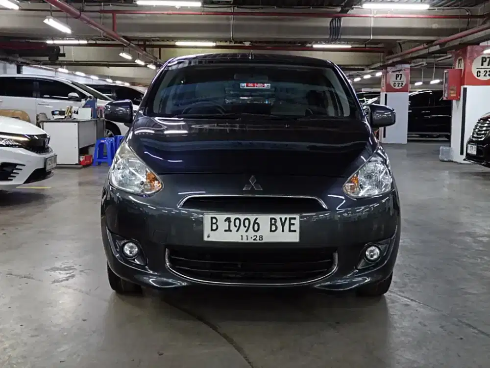 A(KM76RB) MITSUBISHI MIRAGE 1.2 EXCEED  AT 2013/PAJAK 11-2026