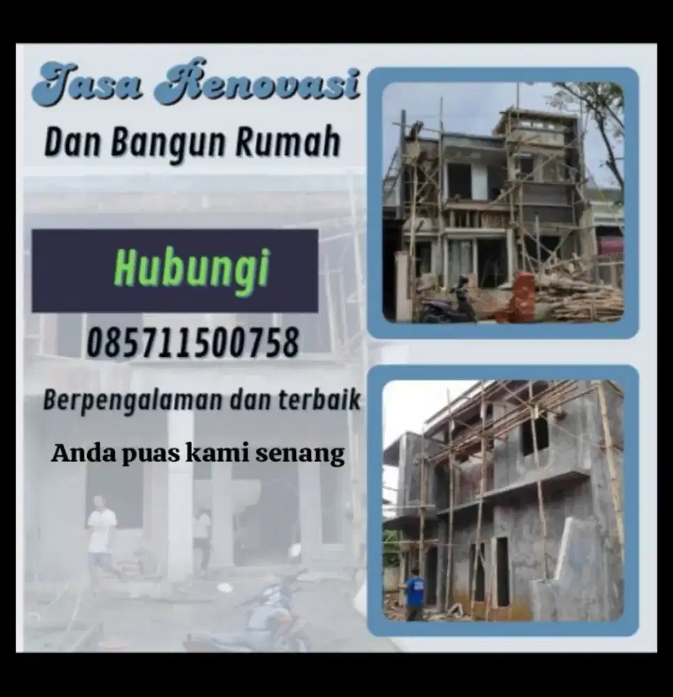 Jasa tukang,renovasi pembangunan