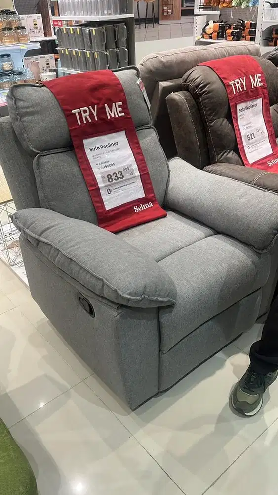 Sofa recliner 1 seater