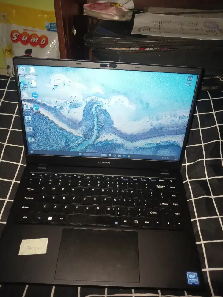 Laptop Advan Soulmate Mulus masih baru - Siap Pakai untuk Tugas/Kerja.