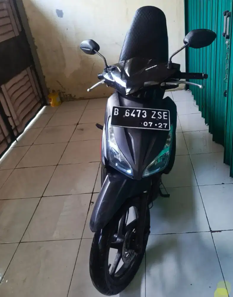 motor honda vario 110 f1 2016 abu abu starter alus Led agnes ok aja ok