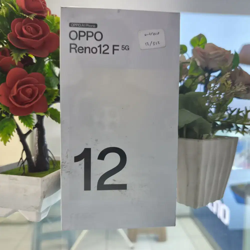 Oppo Reno 12f 5G 12/512 Resmi Segel promo spesial