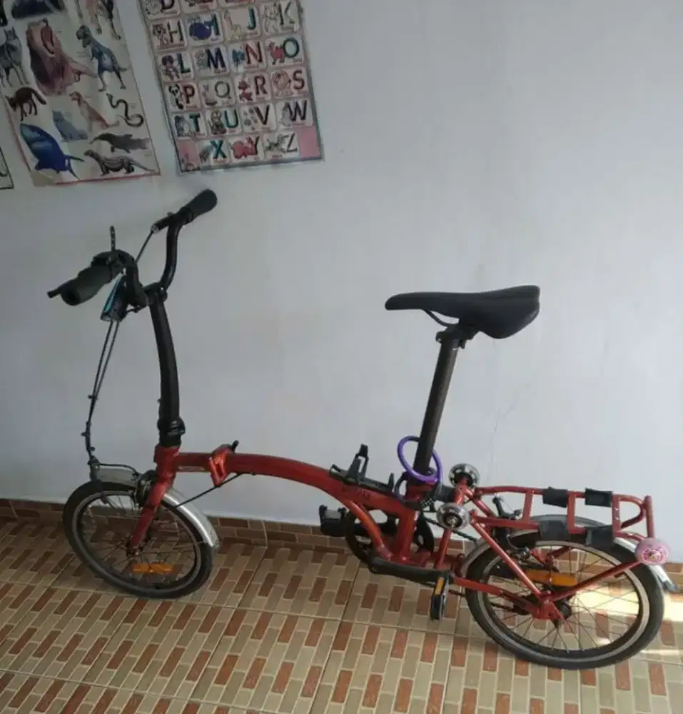 Sepeda Lipat United Trifold Gen 1 Preloved Good Condition