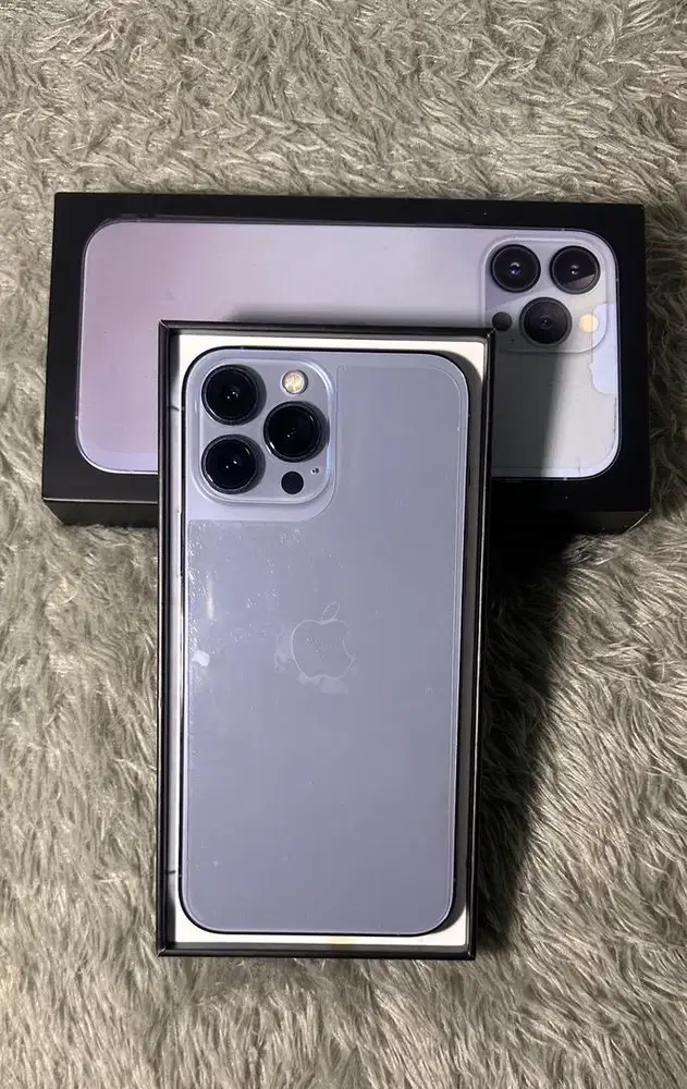 Iphone 13 Promax 128GB BH 92% orian Ex ibox fullset mulus pemakaian!