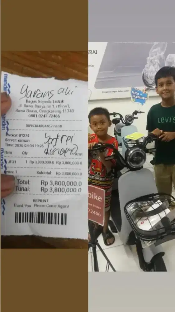 SEPEDA LISTRIK BAGUS EBIKE