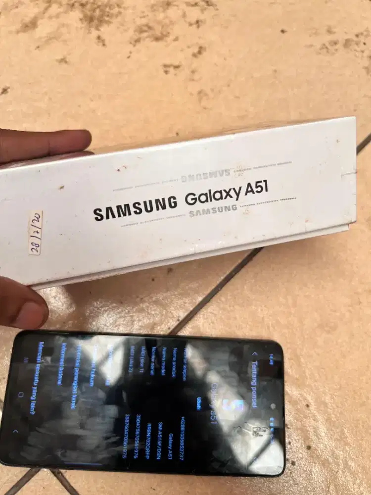 samsung a51 second