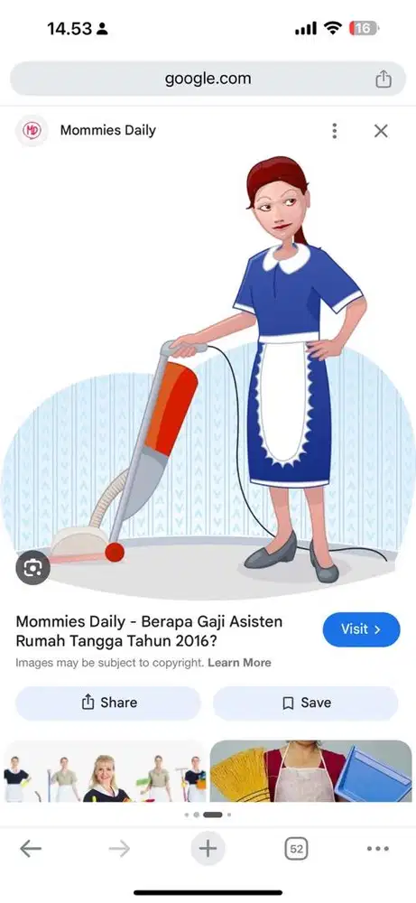 Dibutuhkan ART Momong anak, langsung majikan