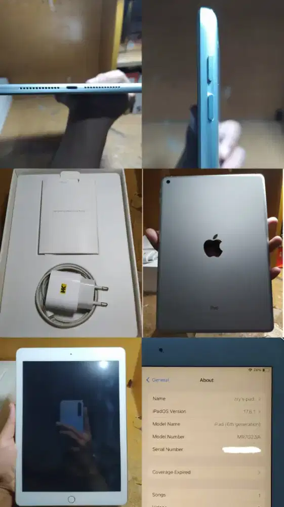 IPAD GEN 6 NO MINUS BISA NEGO