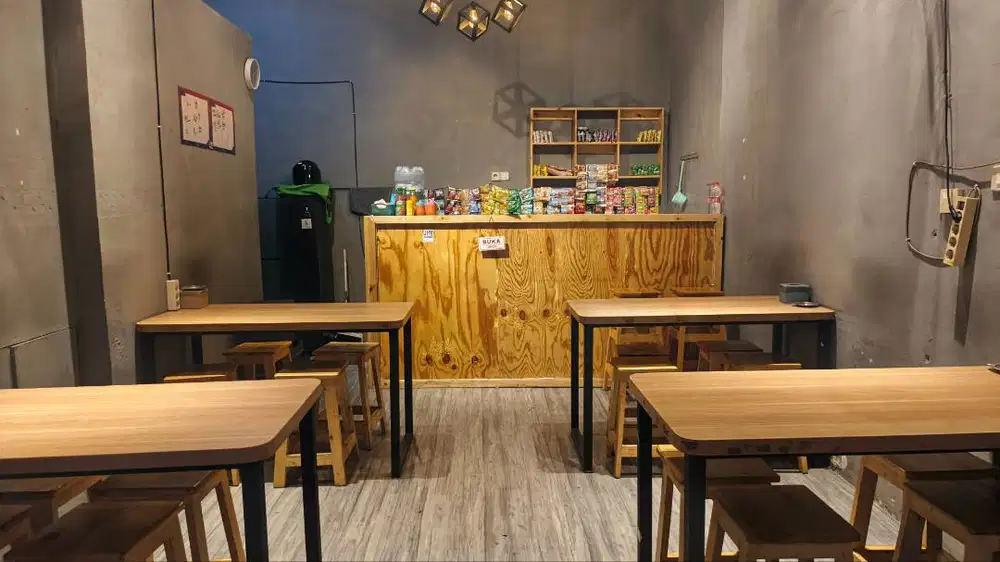 Jual cepat perlengkapan warkop