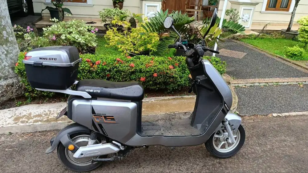 wins oto sepeda listrik wf 6-new king abu-abu