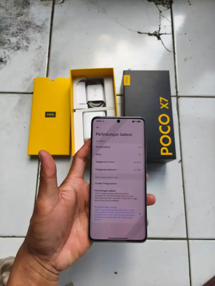 Poco X7 8/256 fullset