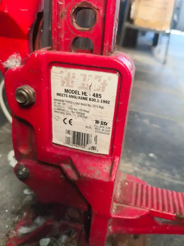 Hi-Lift All-Cast Jack Model HL-485.