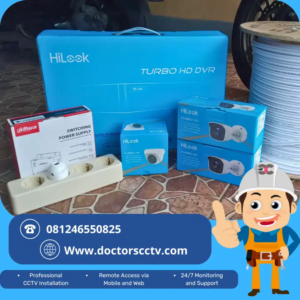 CCTV MURAH, PAKET CCTV, CCTV BERKUALITAS