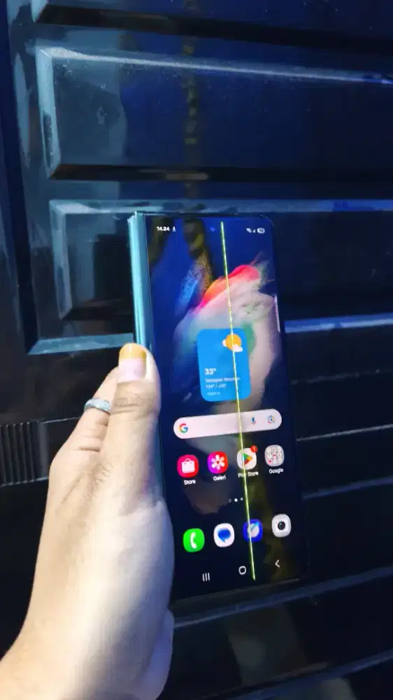 Samsung z pold 3 ram12/256 minus garis aja