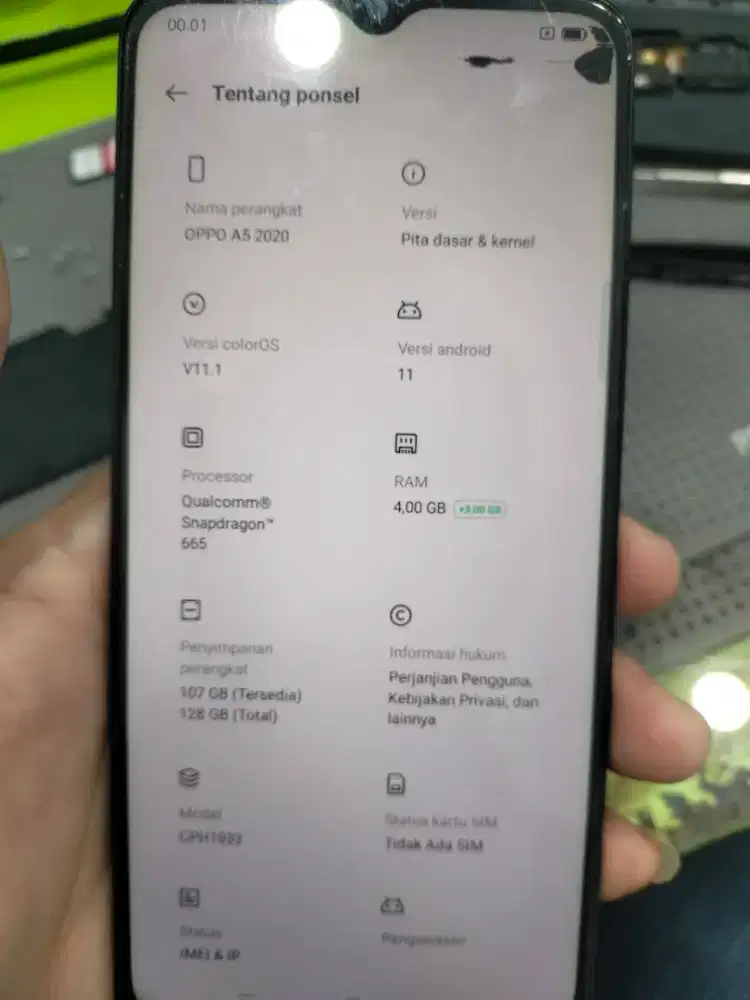 Oppo a5 2020 ram 4/128