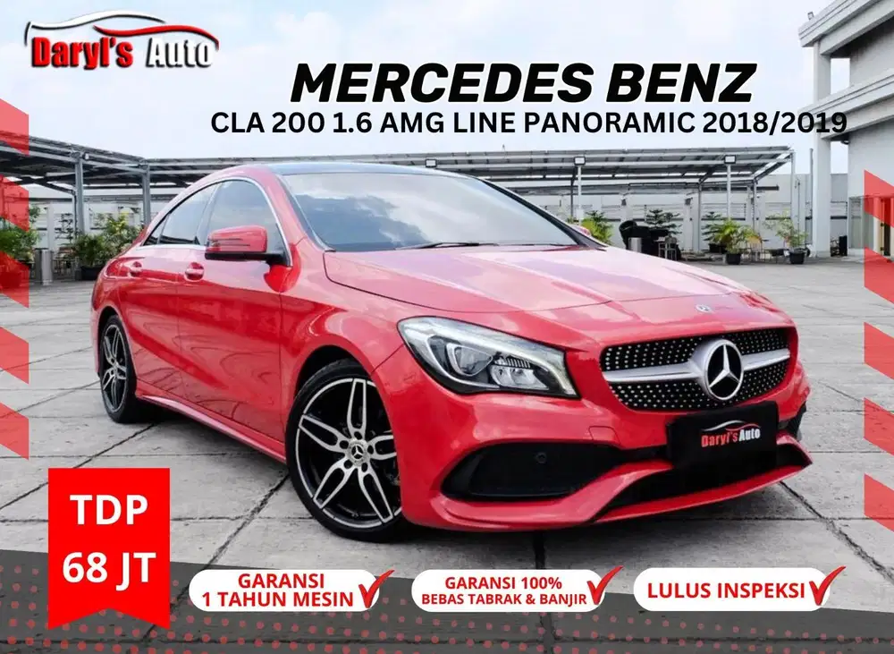2019 Mercedes Benz CLA 200 CLA200 Sport AMG  Panoramic sunroof tdp68jt