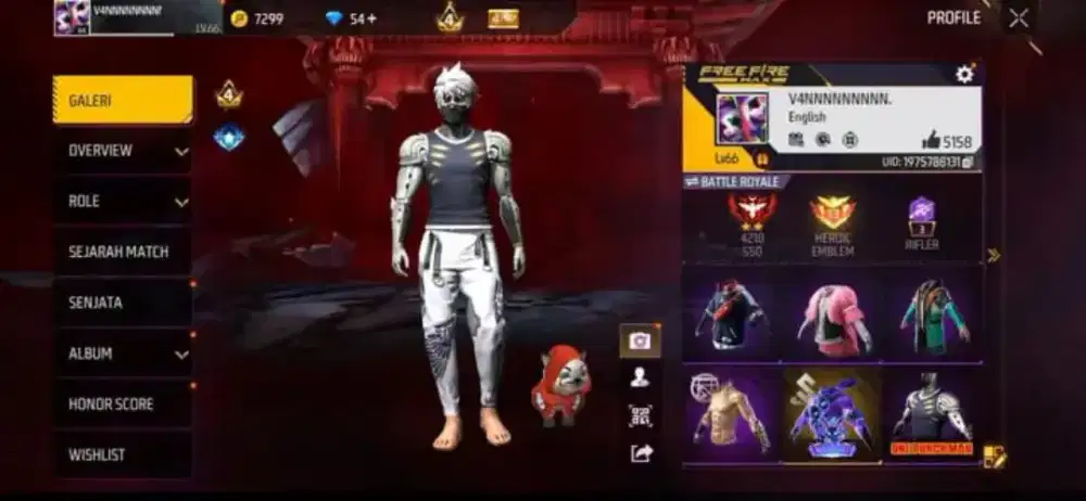 AKUN FF MURAH DAN AMAN