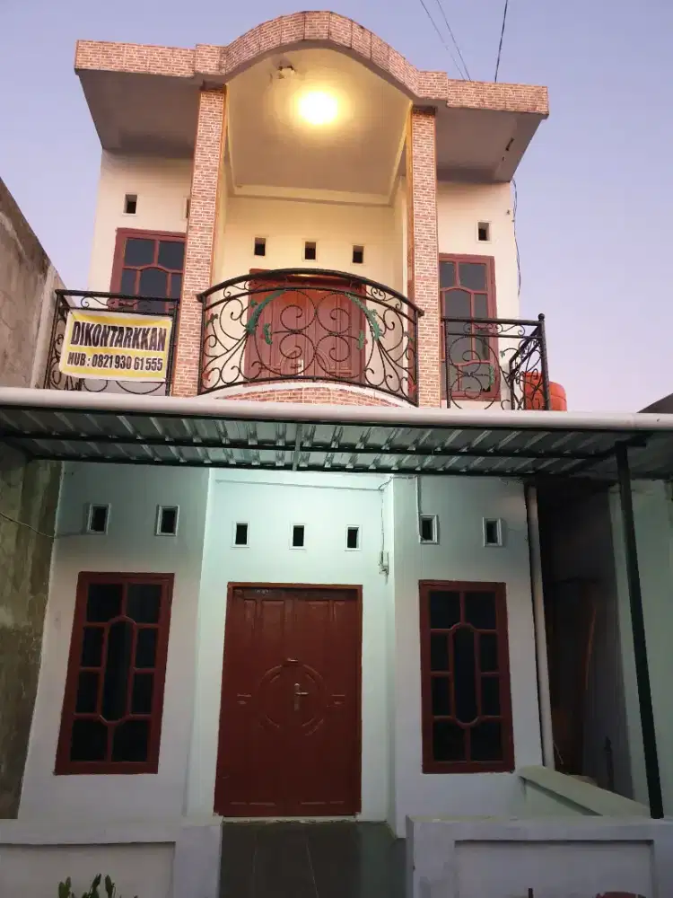 Disewakan Rumah 2 Lantai