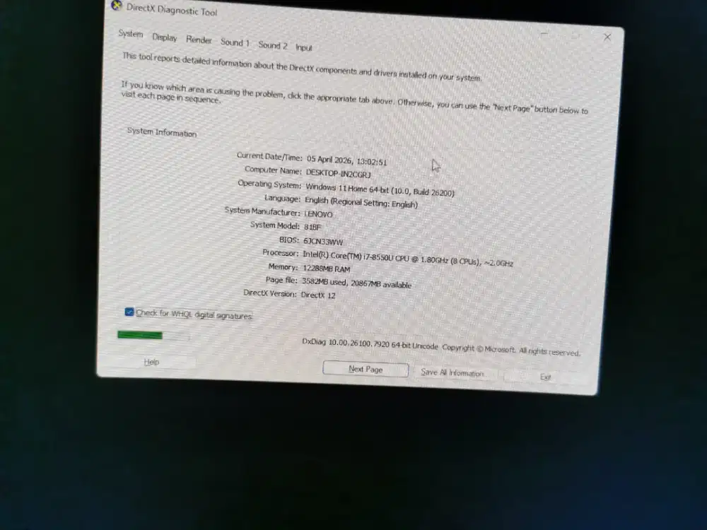 Dijual Laptop Lenovo Ideapad 520 I7 dan Toshiba Satelit