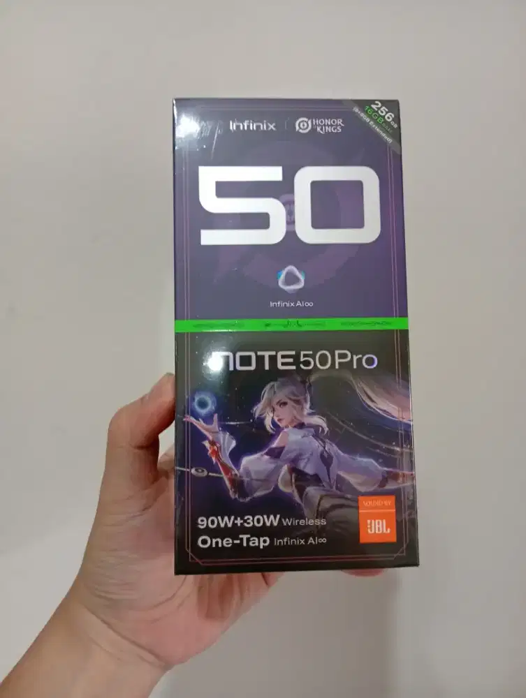 [BARU] Infinix Note 50 Pro 8/256, SEGEL Garansi Resmi, Bisa COD