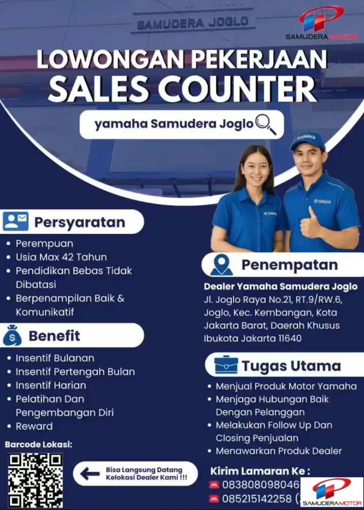 SALES CONTER YAMAHA
