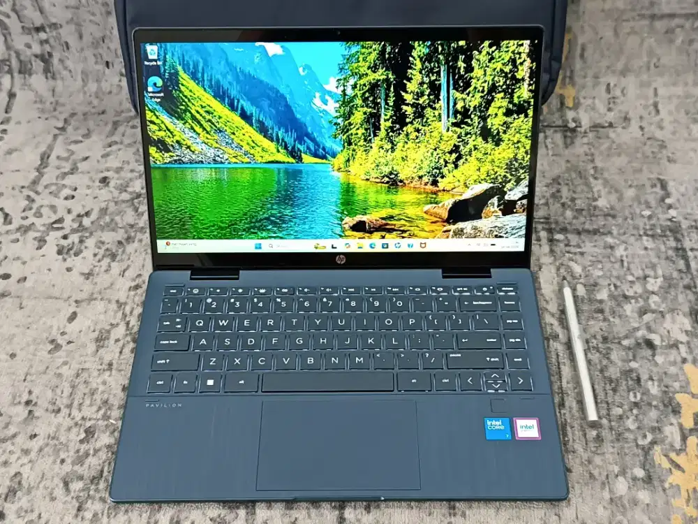 HP Pavilion x360 Core 7-150U 16GB 512GB Touch Flip Garansi ON JAN 2027