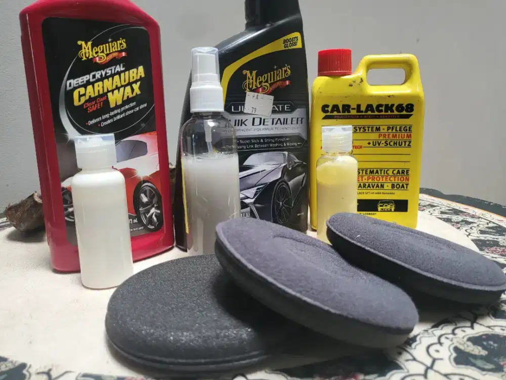 Meguiars Kemasan Repackage Hemat Perawatan Bodi Motor Mobil