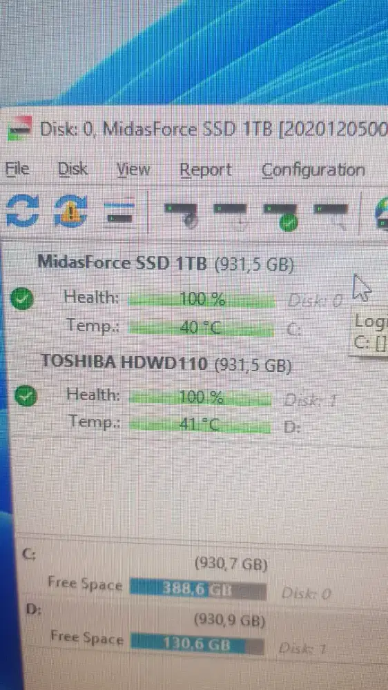 Jual SSD Midasforce 1TB