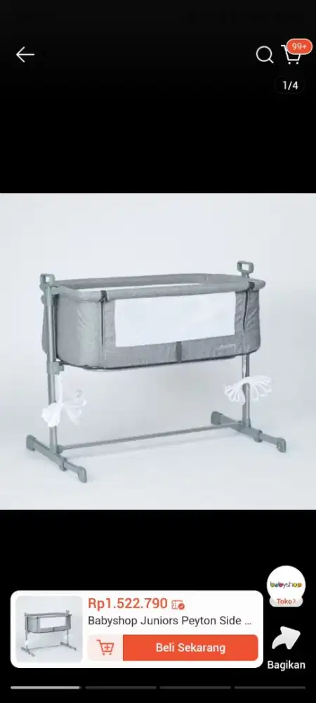 Ranjang bayi super mulus