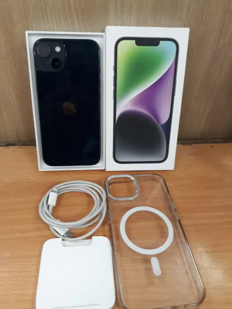 Iphone 14 iBox 128gb like new bh100% pemakaian baru 3minggu