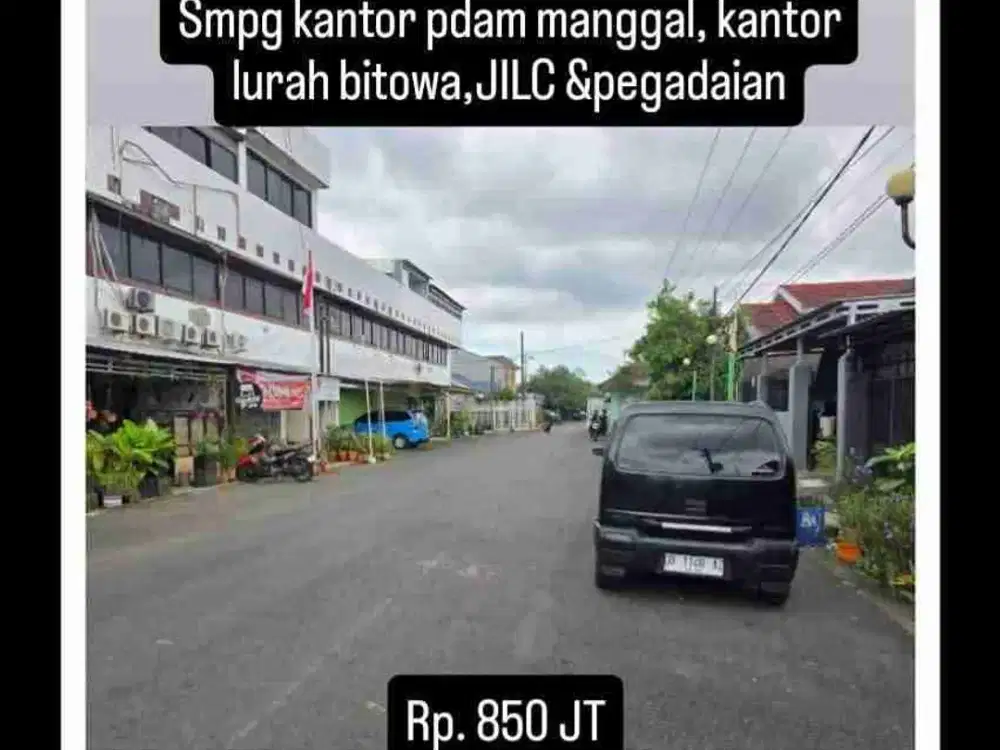 Ruko 3 Lantai Perum Mahkota Mas Antang 
Spek
LT 5x15 m²
LB 150 m²
3 lantai
2 KT 2 KM
PDAM, Listrik 2200 watt
Samping kantor pdam manggal, kantor lurah bitowa, JILC , dan pegadaian
Rp. 850 JT