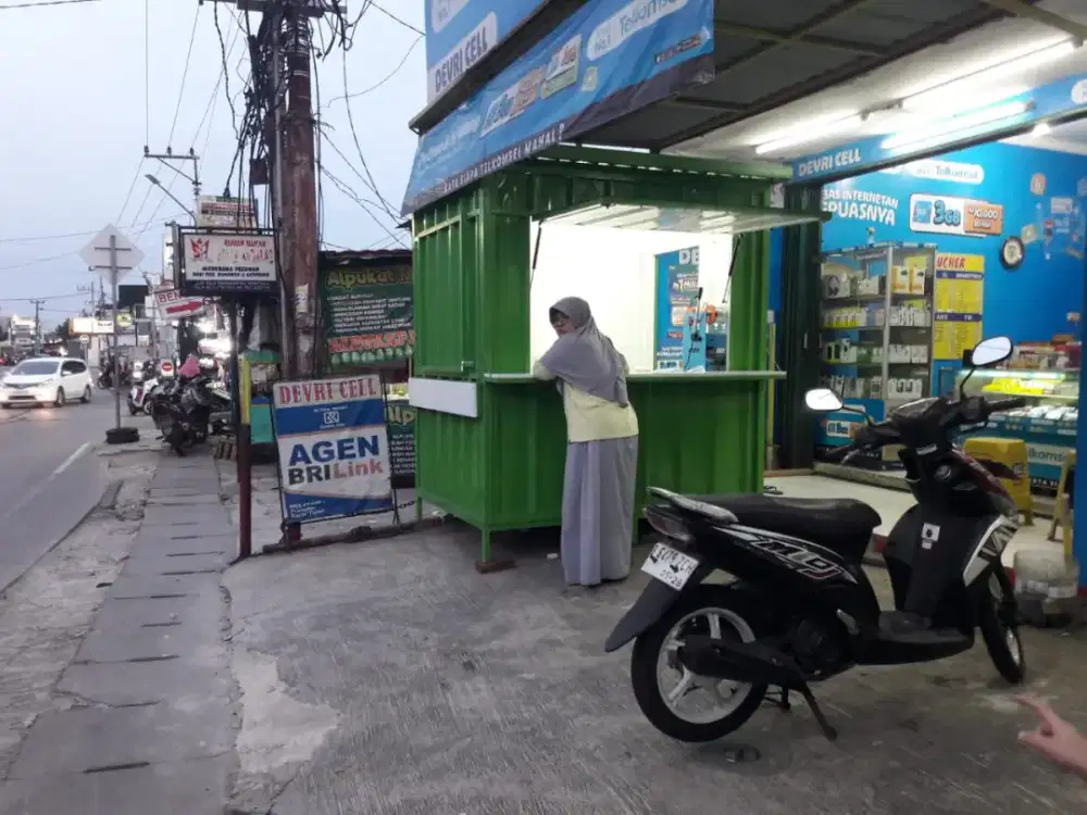 Dijual Container Booth kondisi Ok