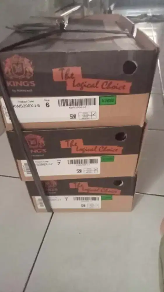 Sepatu safety king 3 pasang