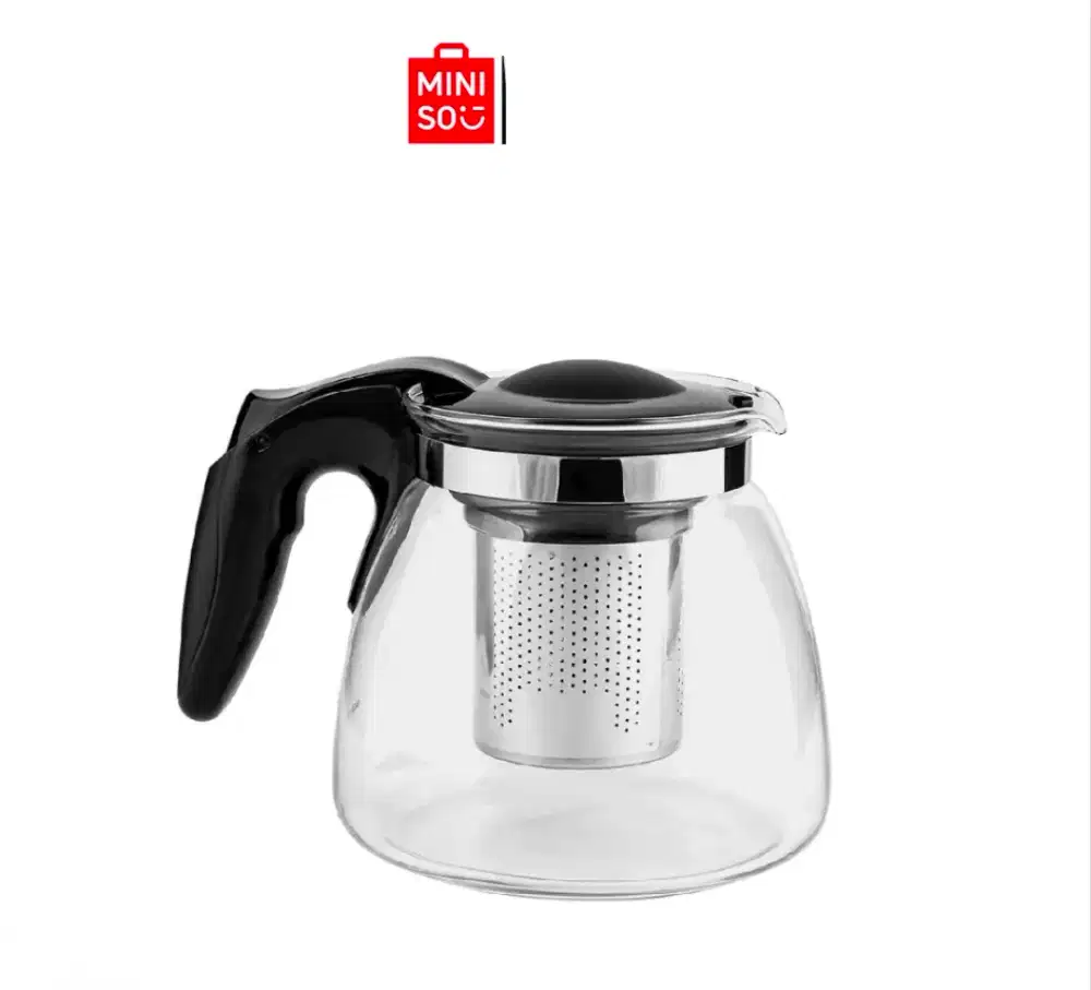 TEKO TEH MINISO TEAPOT SARINGAN 900ML
