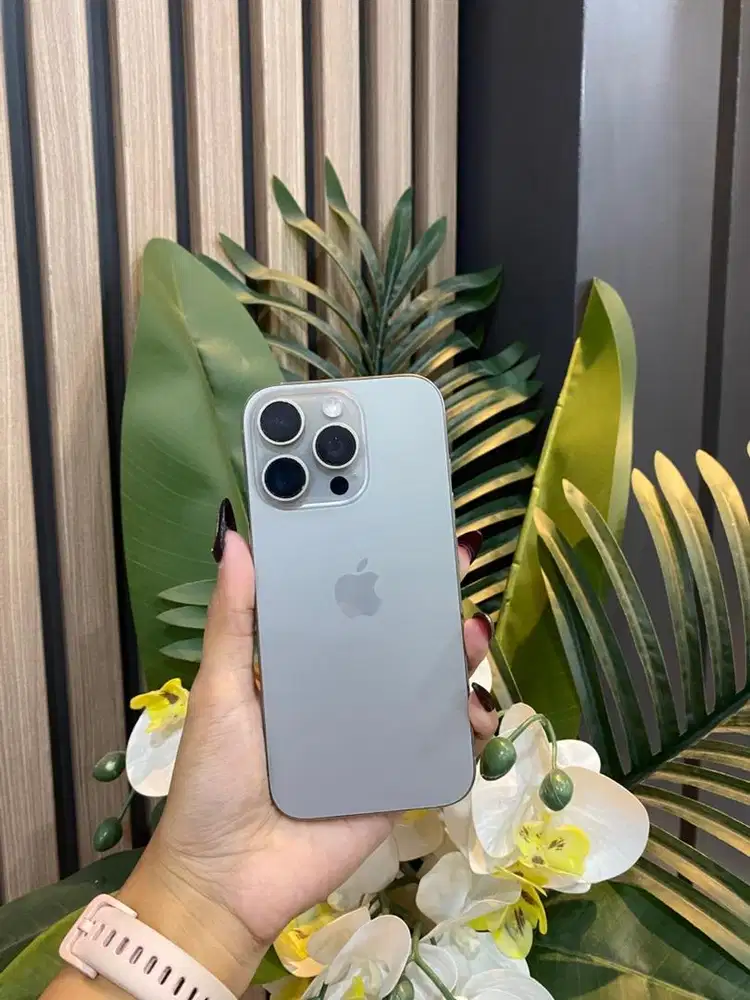 sec resmi 16 pro 128GB natural titanium