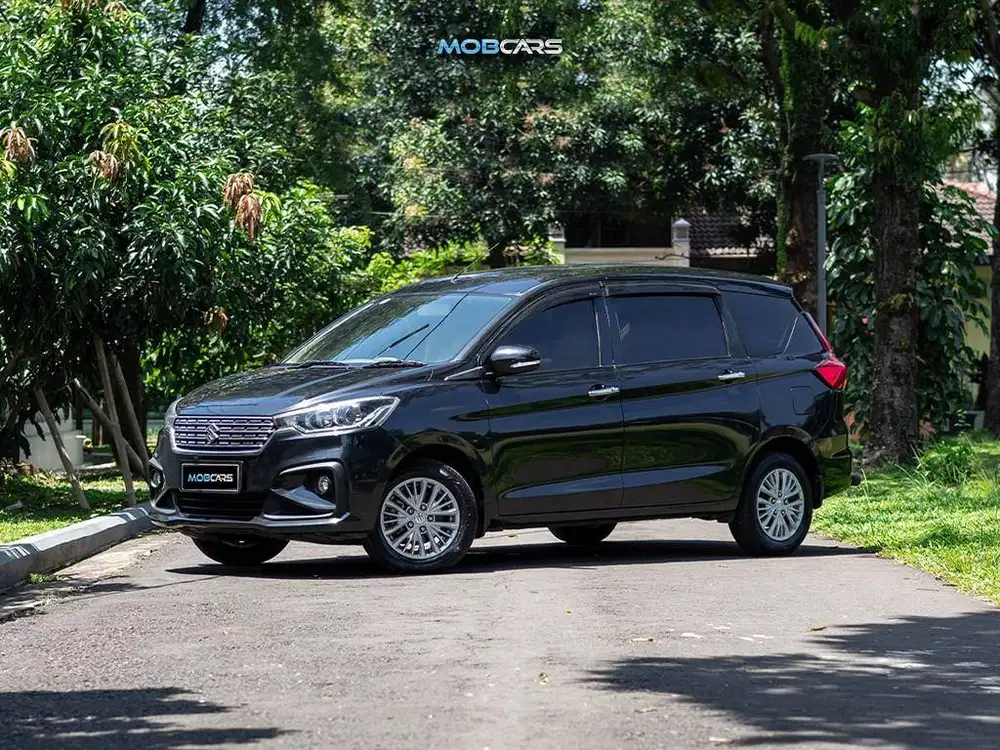 TERMURAH! FREE BBM FULL TANK NEGO ERTIGA 1.5 GX AT 2018 BLACK MOBCARS
