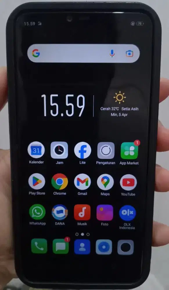 Oppo A3s 2/16Gb 4G Layar Poni