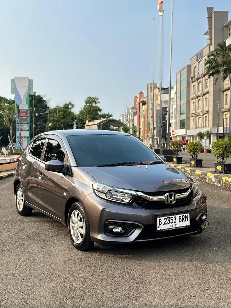 Honda Brio E Cvt Matic Nik 2021 Pajak Panjang Full Record Dealer Resmi