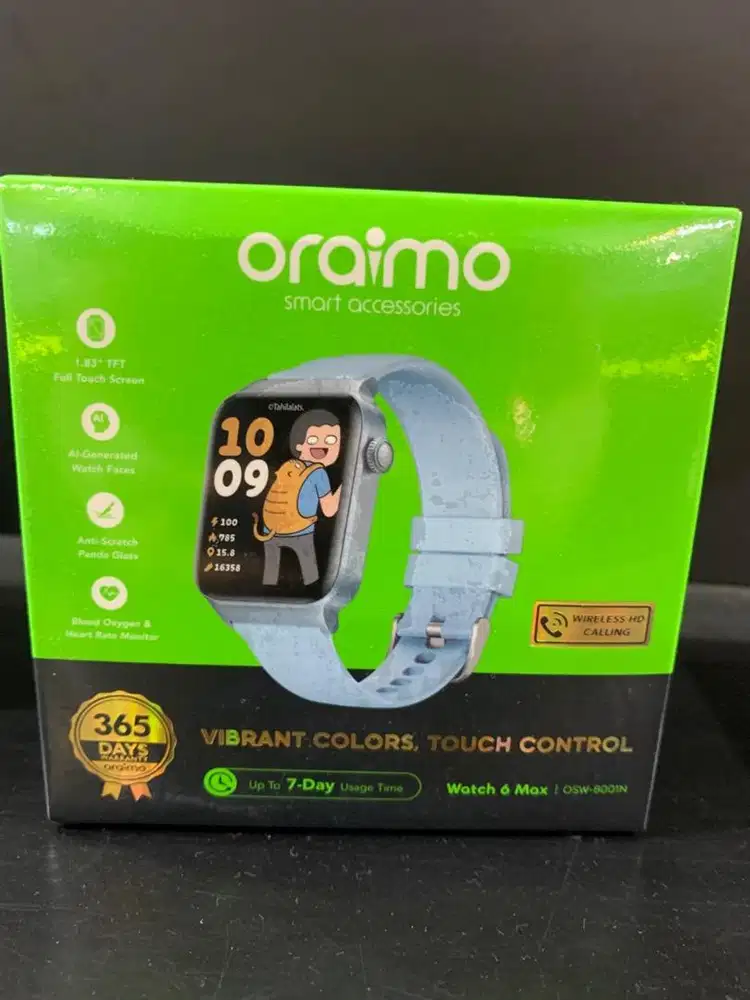 Oraimo Watch 6 Max (OSW-8001N) x Tahilalats
