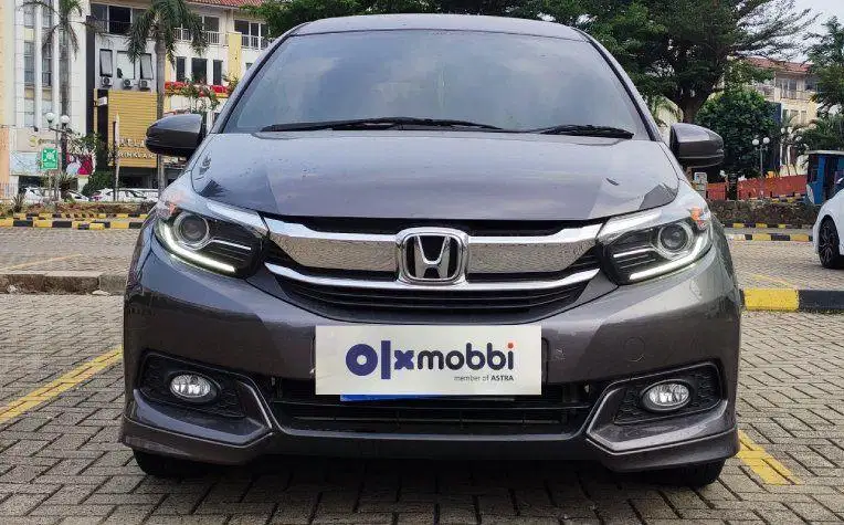 TDP 7,JT, Honda Mobilio 1.5 E Bensin-MT Abu-Abu 2020