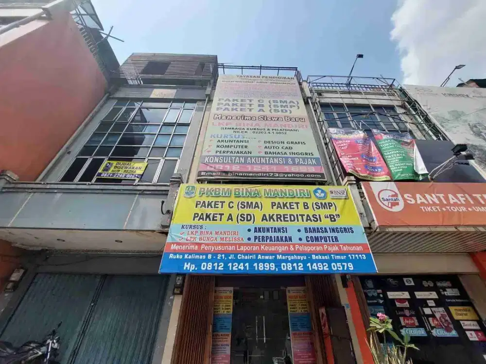 Dijual Cepat Ruko Kalimas Margahayu Bekasi Timur