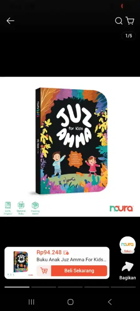 Jasa pendampingan belajar (Al Qur'an juz amma dan bahasa arab)