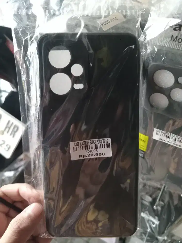 CASE MACARON BALCK POCO X5 5G ATLANTIS DAHSYAT