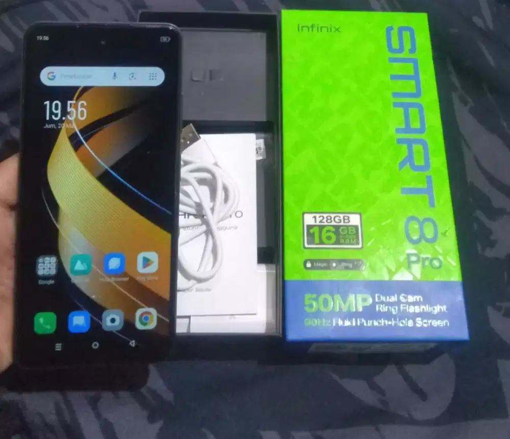 Infinix Smart 8Pro Ram 8+8/128gb Fullset