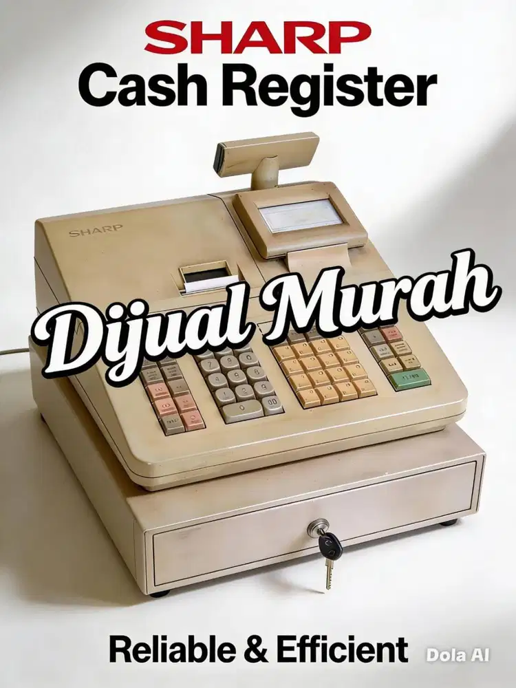 Mesin Cash Register merk Sharp