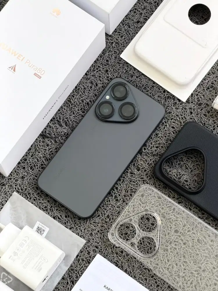 Huawei Pura 80 Frosted Black 12/256gb Fullset Resmi