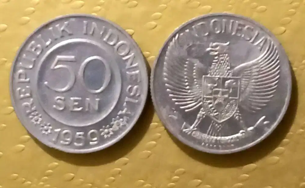 Koin 50sen th.1958
