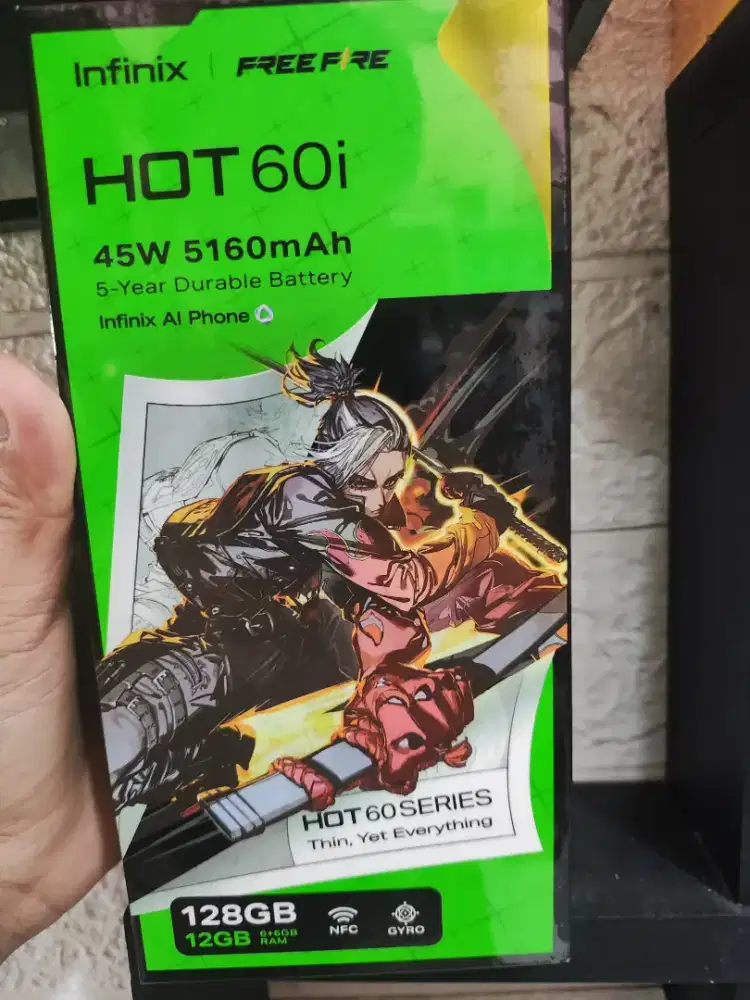 Infinix hot 60i 6/128 Garansi Resmi